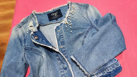 Riflová bundička only, only,36