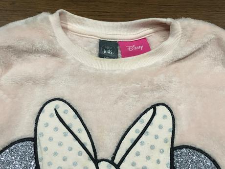 Teplá mikina minnie, disney,128