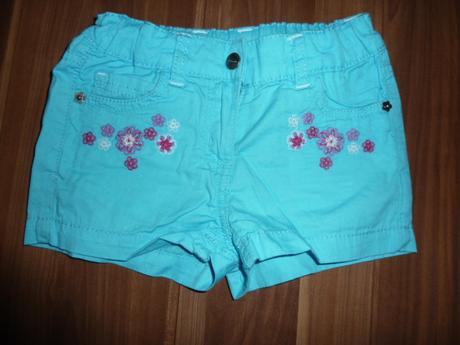 Tyrkysové šortky, palomino,104