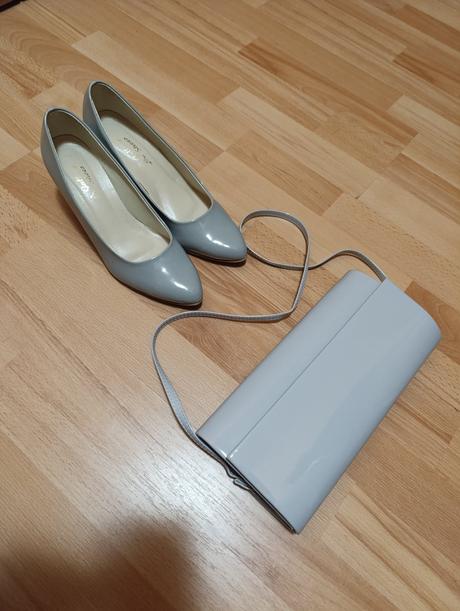 Spoločenské topánky +kabelka, 39