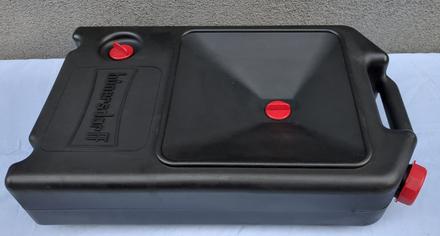 Olejový vypúšťací kanister hünersdorf 8 l, nádoba,