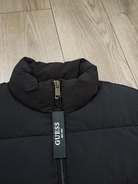 Čierna bunda guess, guess,xl