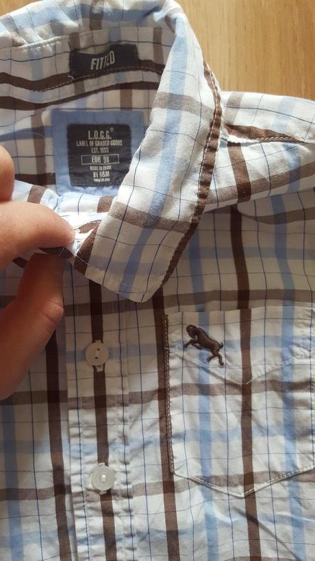 Kockovaná košeľa č.98, h&m,98