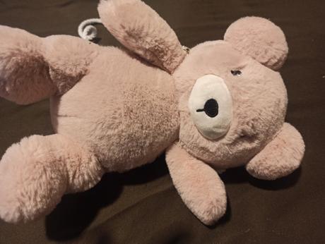 Kabelka, medvedík, krasny, h&m