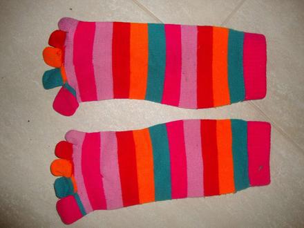 Prstové ponožky, 34