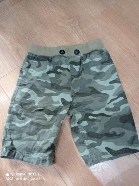 Kraťase maskáčové č.104/110, dopodopo,104