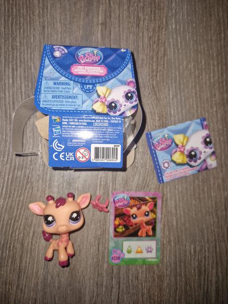 Littlest pet shop žirafa,