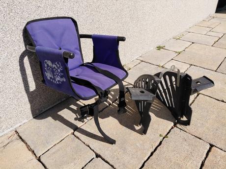 Sedačka detská na bicykel zn. pekas, 