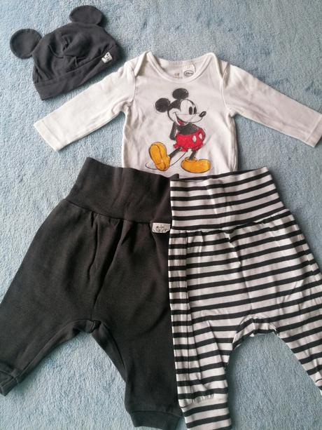 Komplet mickey, h&m,56
