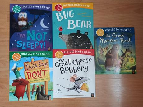 Picture book and cd set,