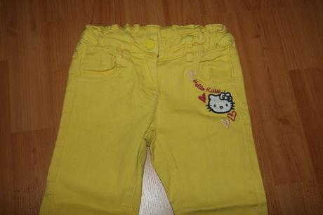 Nohavice hello kitty, c&a,104