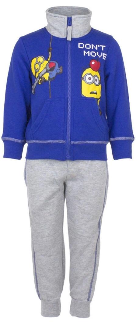 Tepláková súprava mimoň červená a modrá, 104