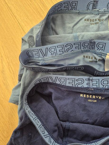 3x trenky, reserved,122