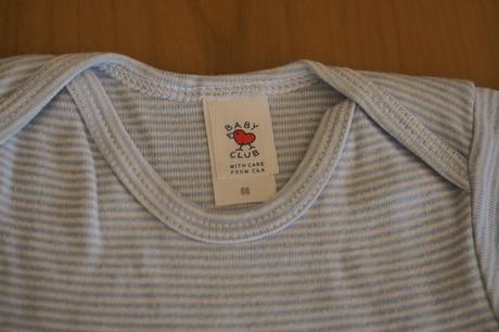 Dojčenské body s krátkym rukávom s nohavicami, baby club,68