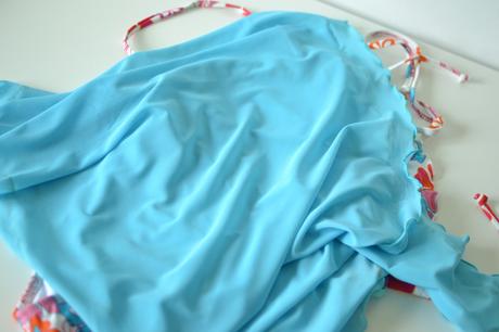 Dvojdielne plavky so šatkou s, s