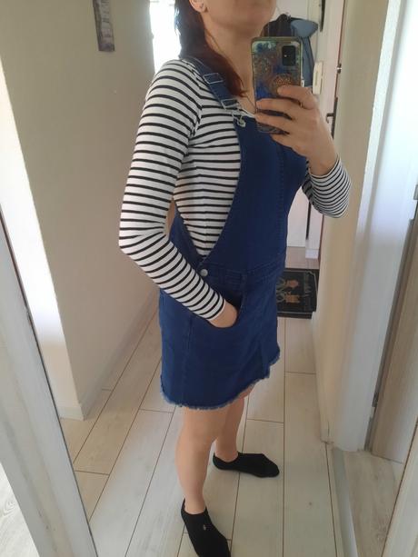 Riflova sukňa na traky, esmara,36