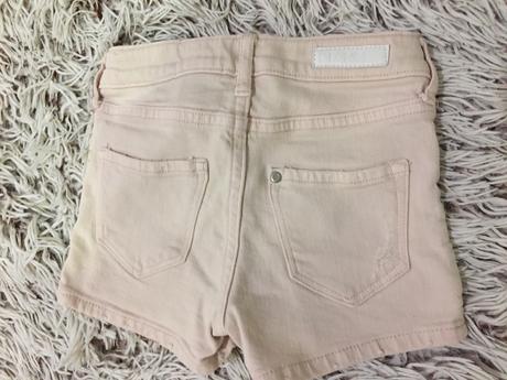 Ružové šortky, denim,110