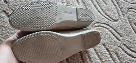 Kožené topánky/balerínky, ara,40