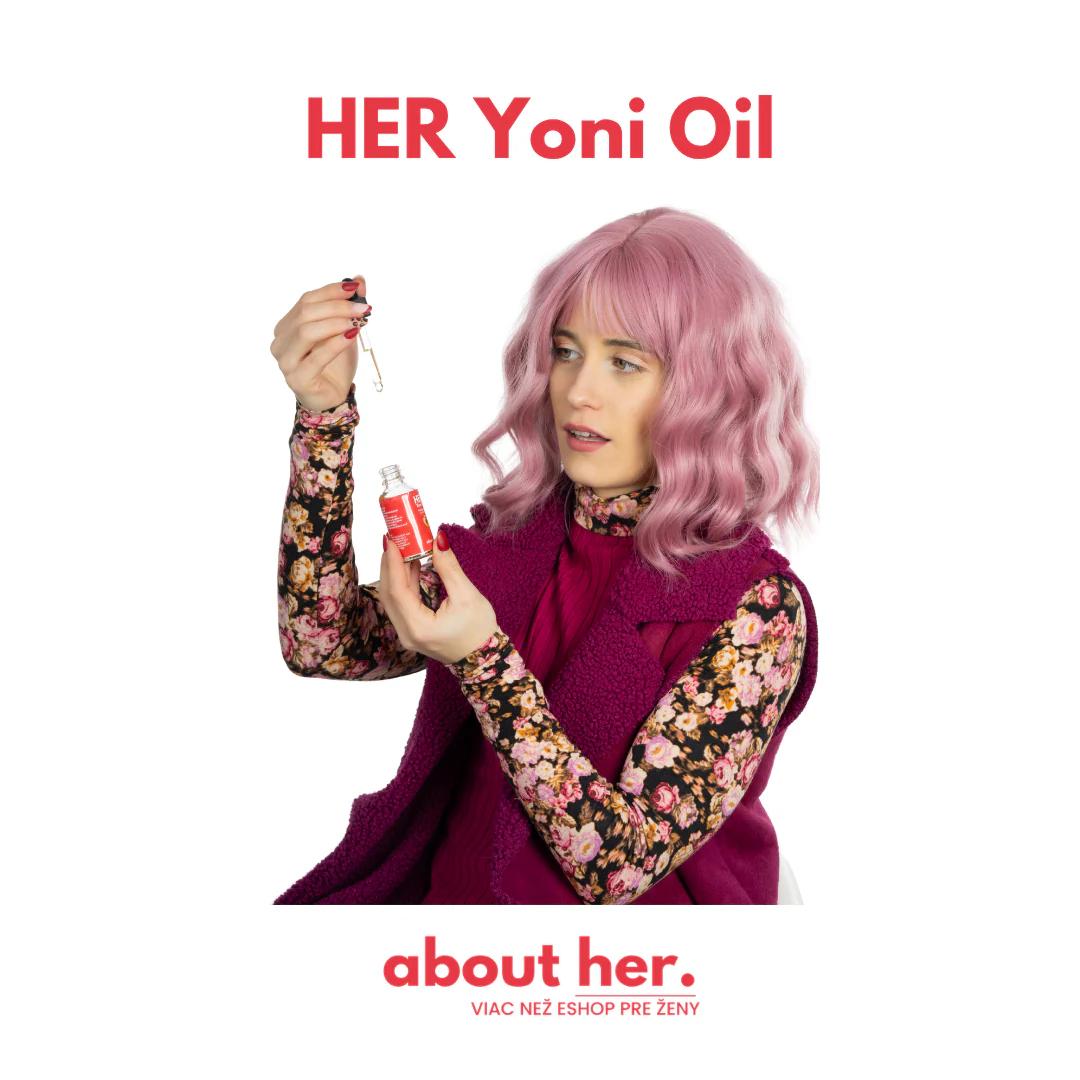 Prírodný intímny olej HER Yoni Oil, 30 ml Prírodný intímny olej HER Yoni Oil, 30 ml