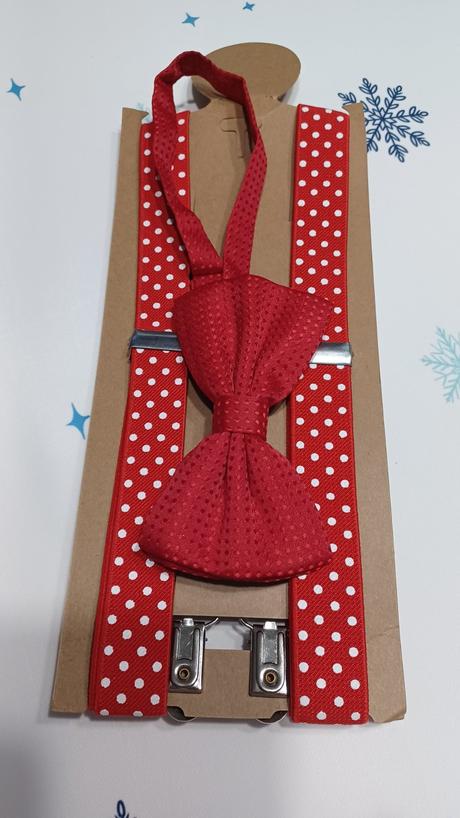 Pánske traky +motýlik, 