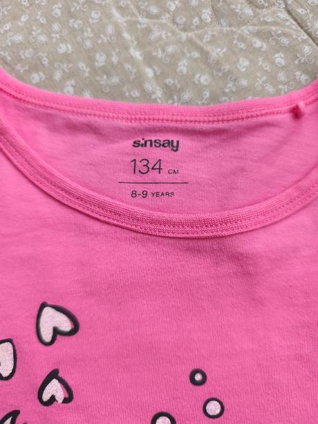 Dievčenské pyžamo, sinsay,134