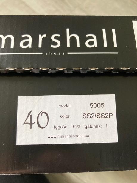 Topánky zn. marshall, 40
