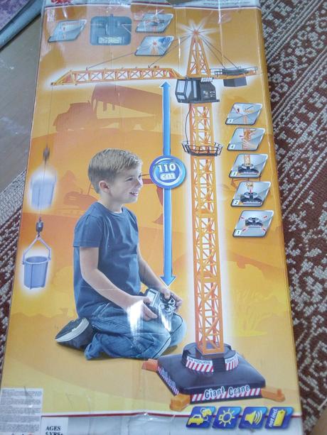 Žeriav na ovládanie giant crane, 