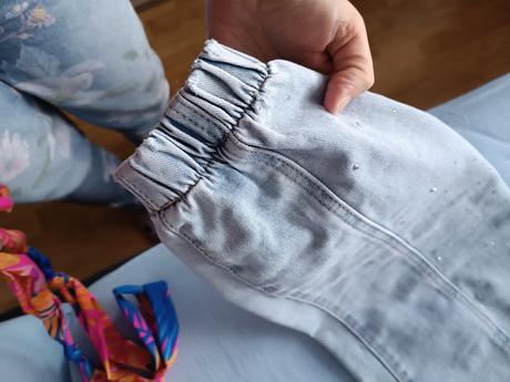 Ballon jeans s kamienkami - l, l