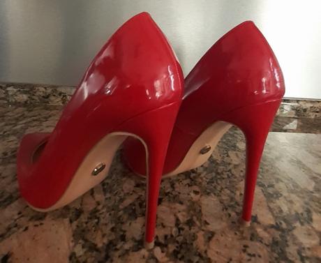 Červené lodičky 36, 36