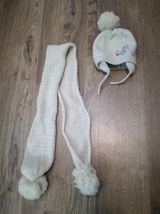 Čiapka+šál, zara,62