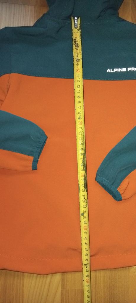 Chlapčenská softschellová bunda, alpine pro,122