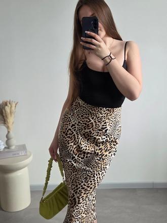 Zara leo midi sukňa xs/s, zara,xs