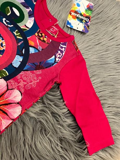 Dievčenské predĺžené tričko desigual (68), desigual,68