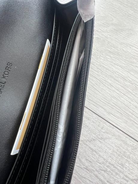 Michael kors peňaženka hamilton čierna, michael kors