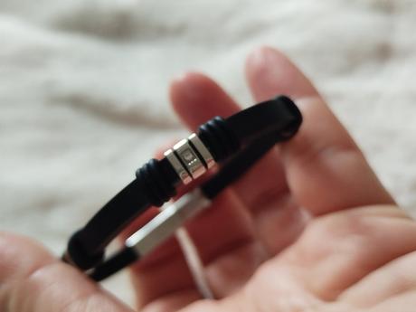 Pánsky náramok so zirkonmi, 