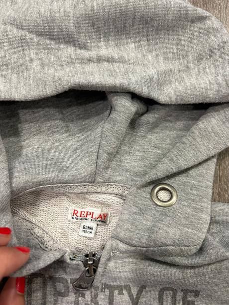 Replay dievcenska mikina na 8 rokov, replay,128