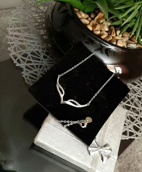 Strieborná náhrdelník 925, 