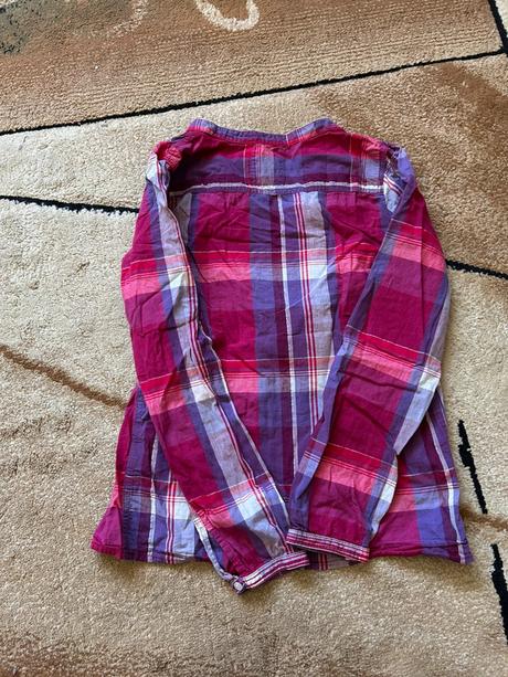 Kockovaná košeľa, h&m,152