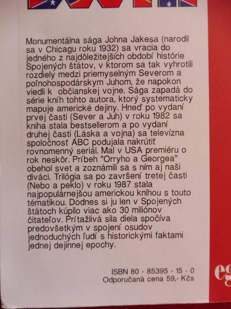 Knihy - láska a vojna 1+2+3 časť,