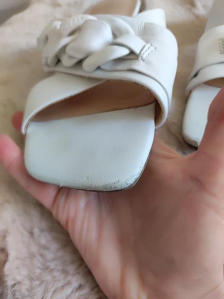 Dámske kožené šľapky, guess,39