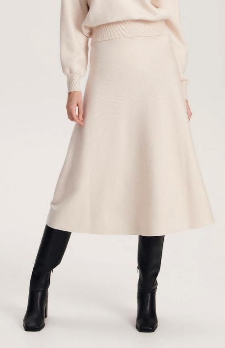 Sukňa úpletová midi, reserved,l