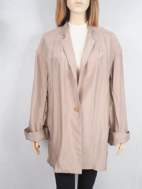 Kvalitný béžový blejzer h&m, h&m,m