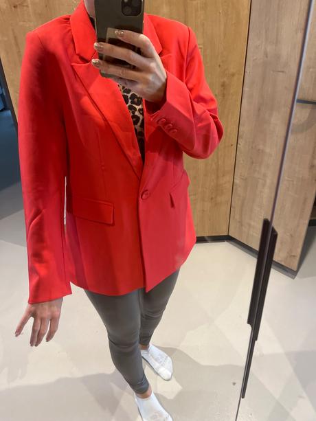 Yasbluris - sako - červená, s