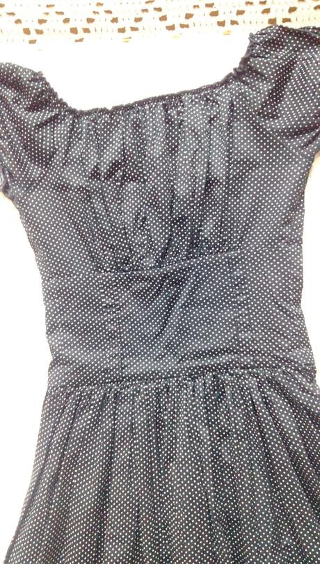 Bodkované šaty, amisu,xs