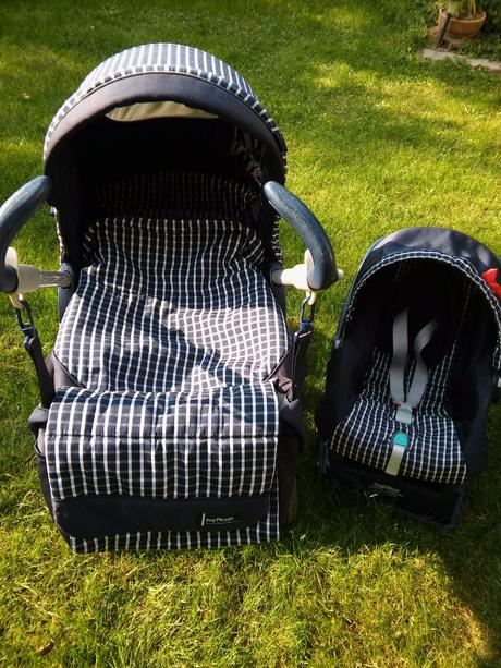 Kočík trojkombinácia s autosedačkou, peg-pérego