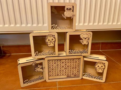 Výrobky z dreva / personalizované gravírovanie, 