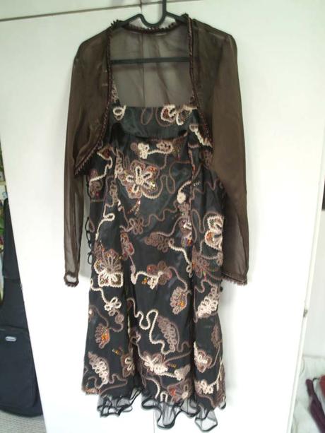 Spoločenské šaty s bolerkom veľ. 44, 44