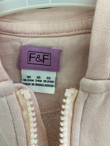 Dievčenska mikina velk.92, f&f,92