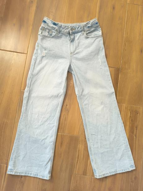 Dievčenske rifle, h&m,140