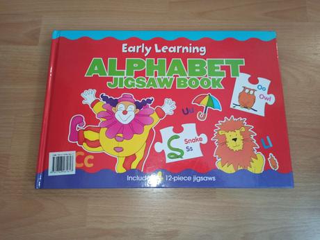 Early learning - alphabet jigsaw book, 